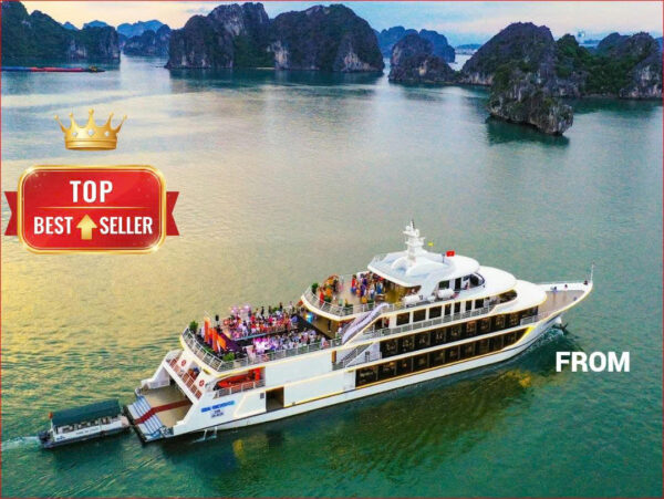 Halong-Lan Ha Bay Luxury Day Tour: 5-6 Star Premium Cruise