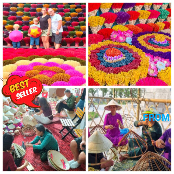 Hanoi Handicraft Incense-Conical Hat Village Private Tour