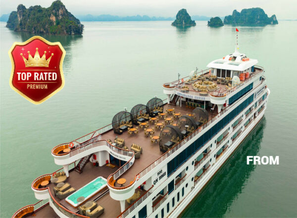 Halong Bay 5 Star Luxury Private Tour: Car, Guide, Cruise