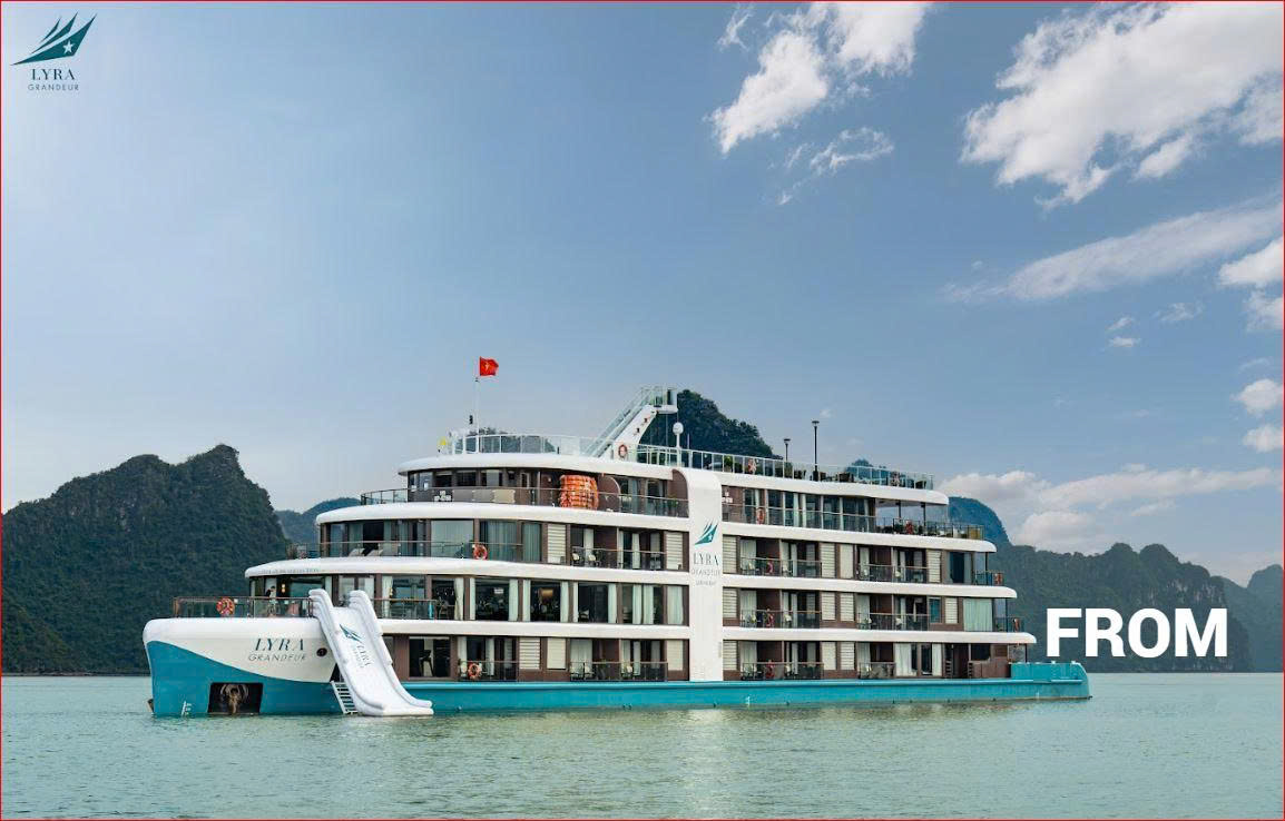 Lyra Grandeur Cruise: 6-Star Luxury Superyacht in Lan Ha Bay