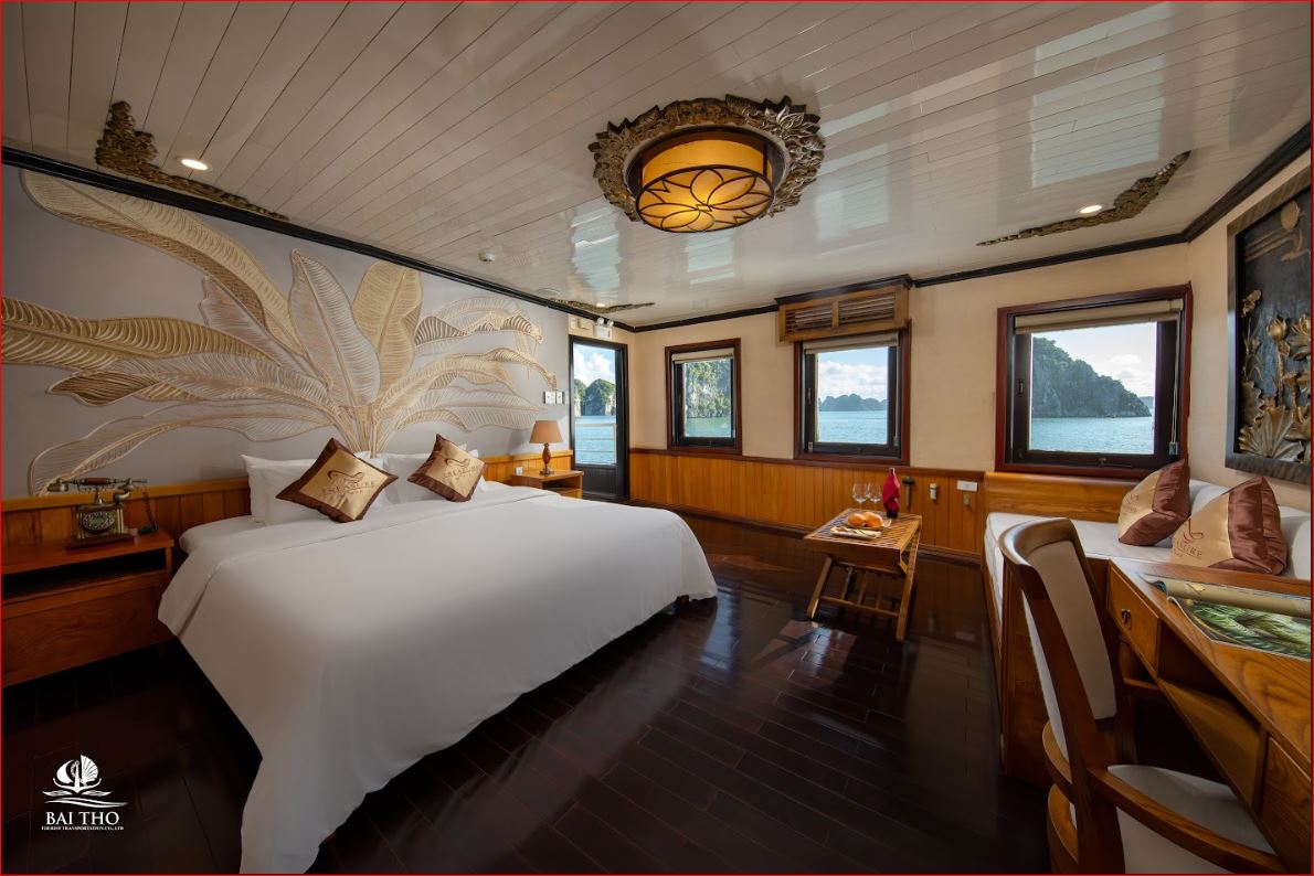 Treasure Junk: Boutique 4.5-Star Cruise in Bai Tu Long Bay