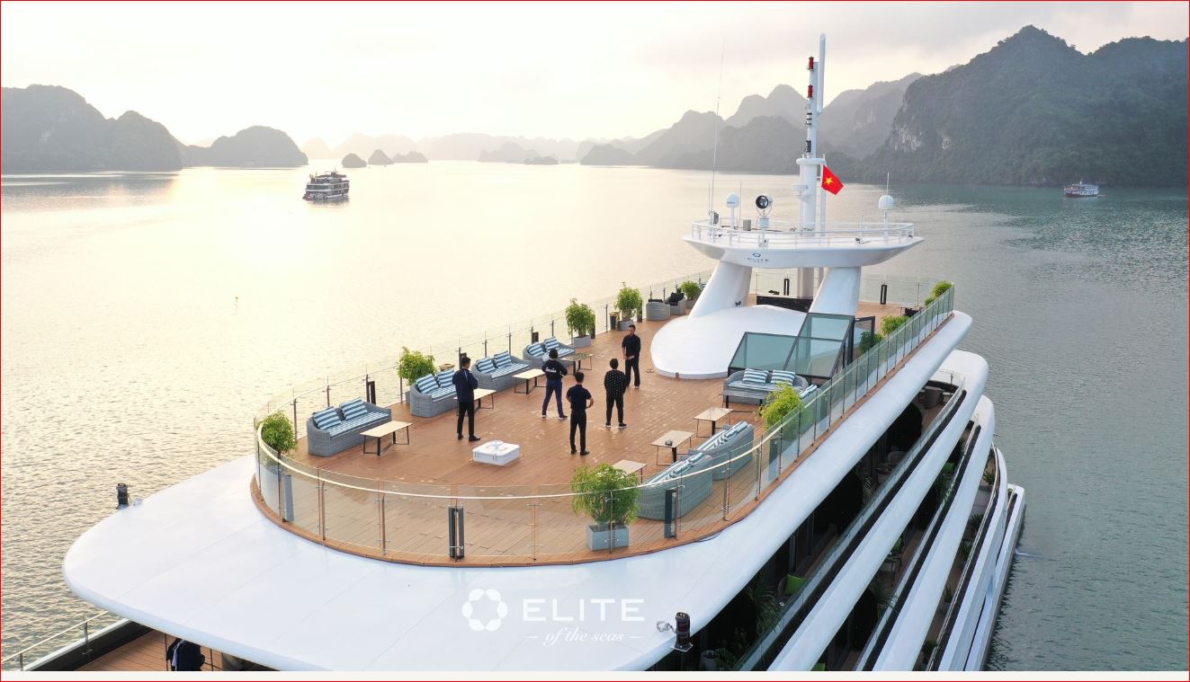 Elite of the Seas: 6 Star Luxury Cruise in Lan Ha Bay