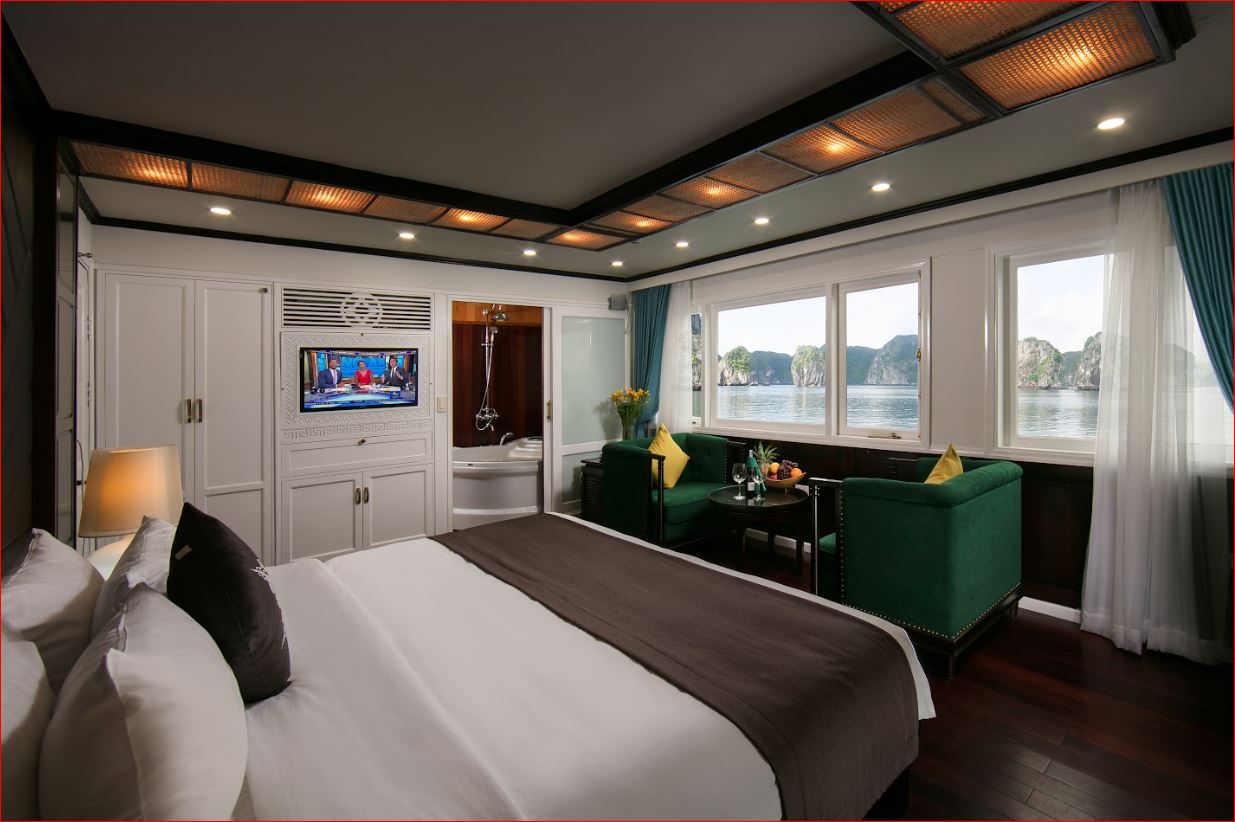 La Regina Royal: Luxury 4 Star Cruise in Ha Long Bay