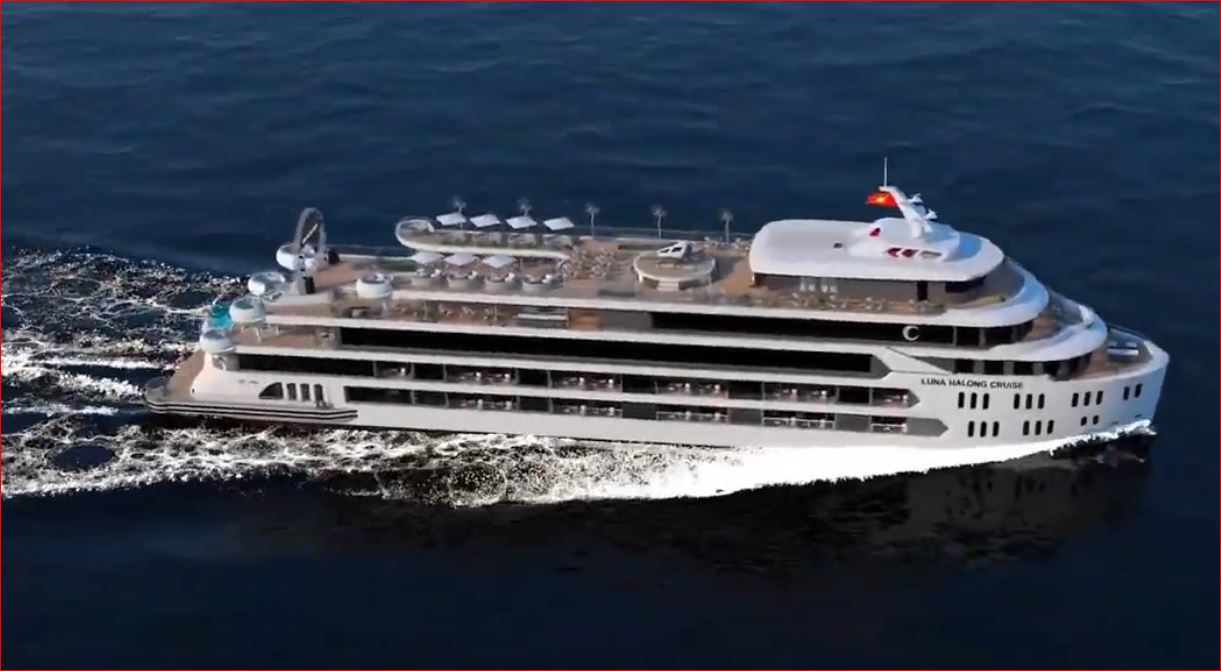 Luna Halong Cruise: Luxury 550-Guest & First Glass-Bottom Pool
