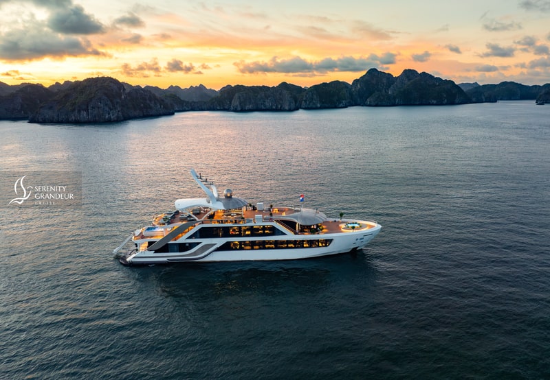 Serenity Grandeur: Cat Ba’s Largest 5-Star Luxury Day Cruise
