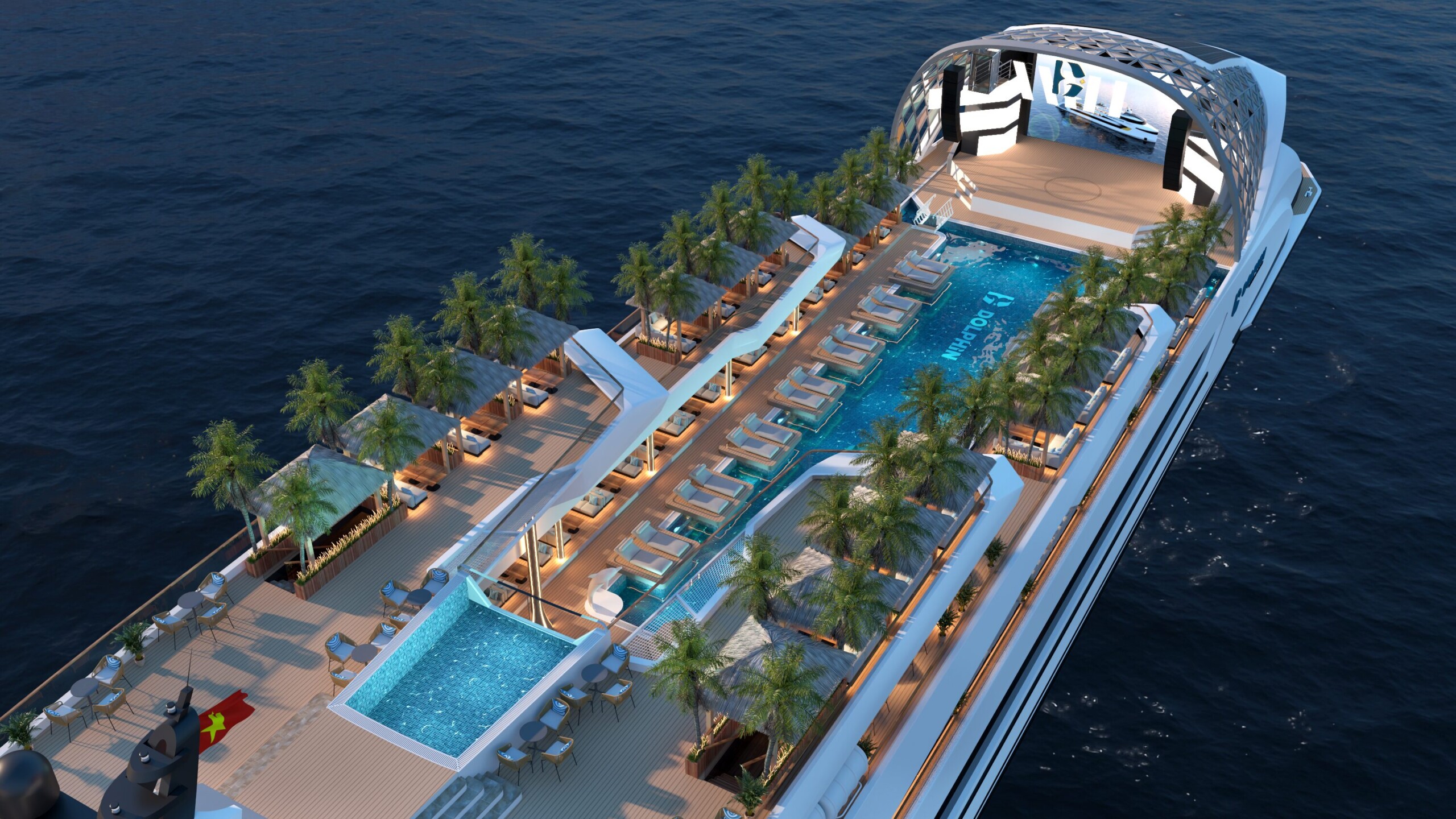 Dolphin Halong Cruise: 6-Star Luxury Entertainment & Dining