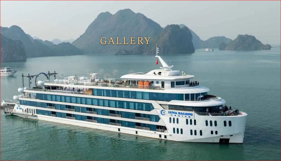 Luna Halong Cruise: Luxury 550-Guest & First Glass-Bottom Pool