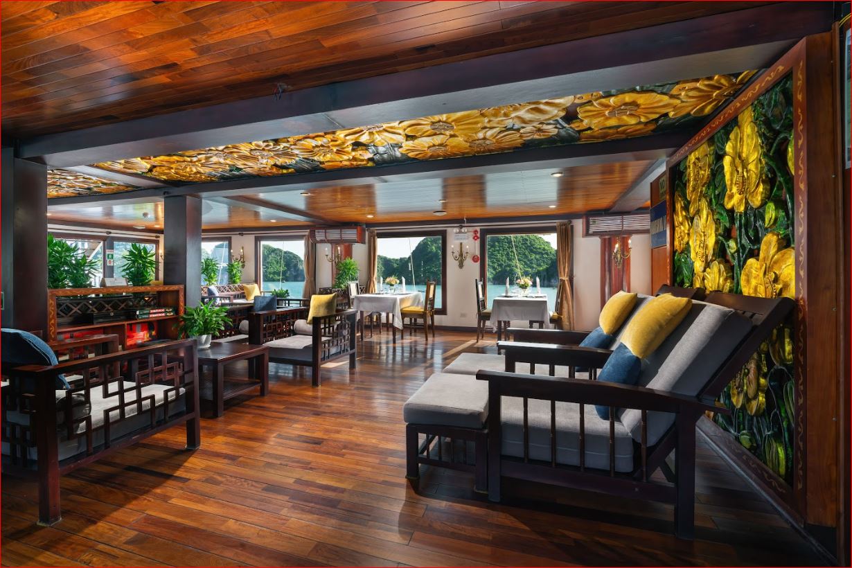 Indochina Sails: 4 Star Luxury Pioneer Ha Long Bay Cruise