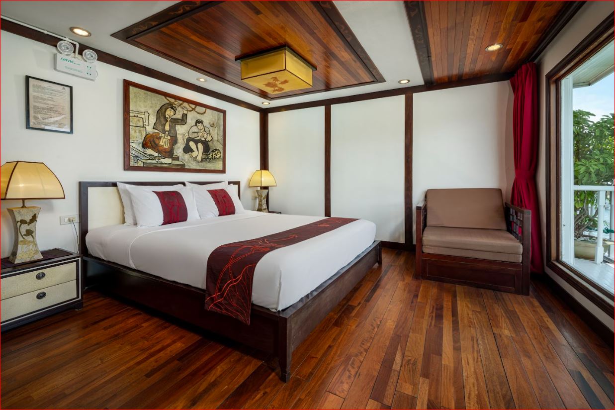 Indochina Sails: 4 Star Luxury Pioneer Ha Long Bay Cruise