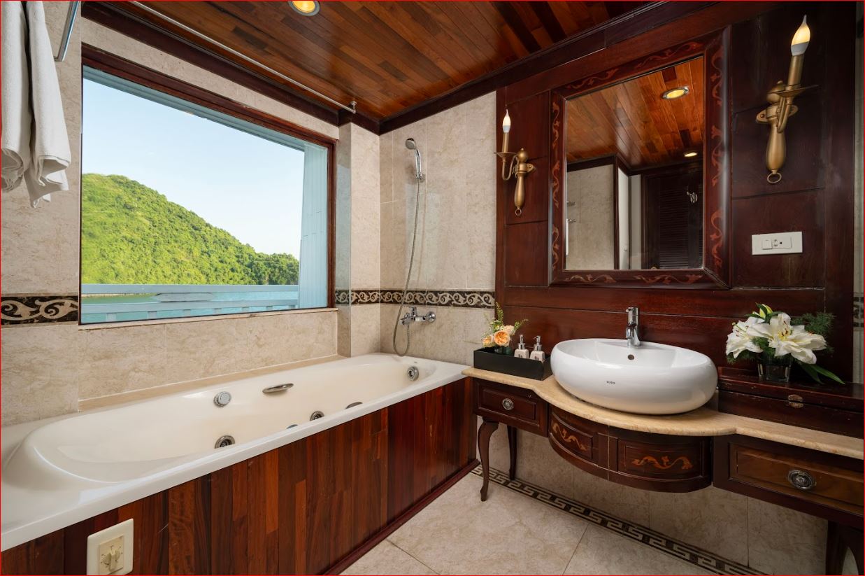Indochina Sails: 4 Star Luxury Pioneer Ha Long Bay Cruise