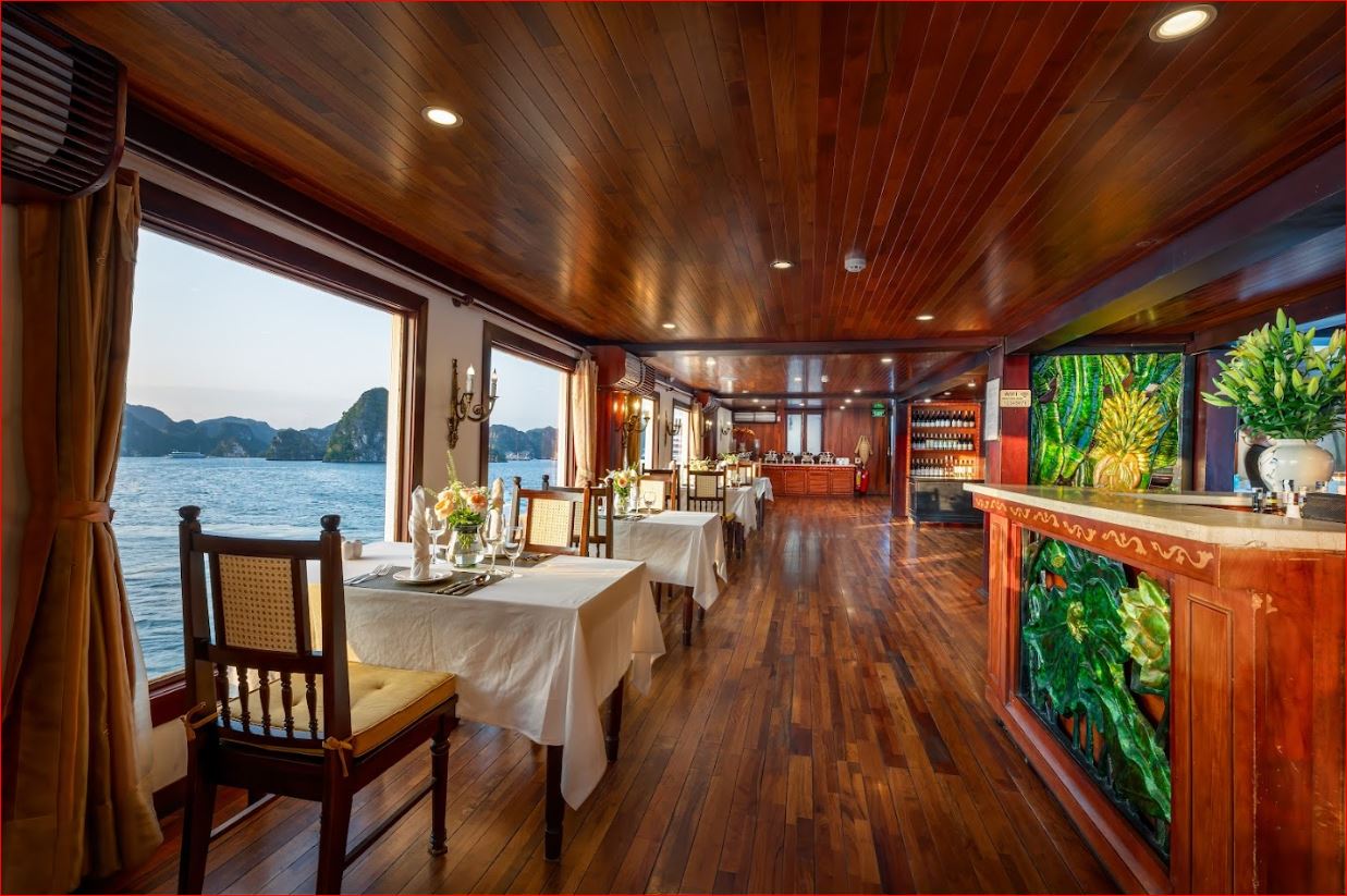 Indochina Sails: 4 Star Luxury Pioneer Ha Long Bay Cruise