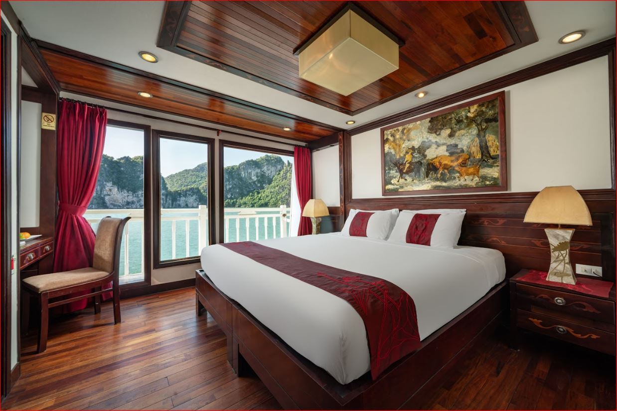 Indochina Sails: 4 Star Luxury Pioneer Ha Long Bay Cruise