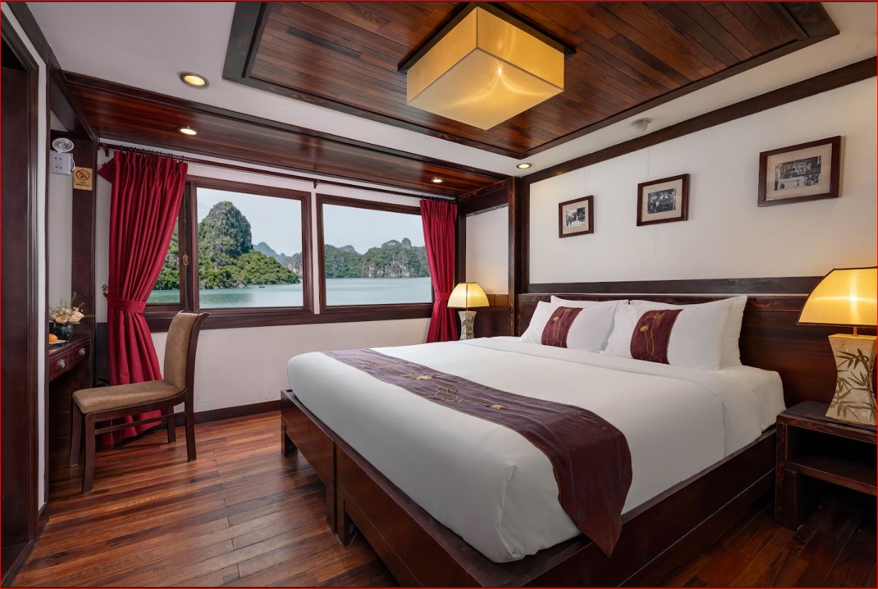 Indochina Sails: 4 Star Luxury Pioneer Ha Long Bay Cruise