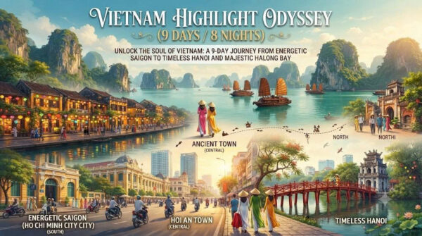 Vietnam Odyssey 9D8N: HCMC, Danang, Hoi An, Hanoi, Halong