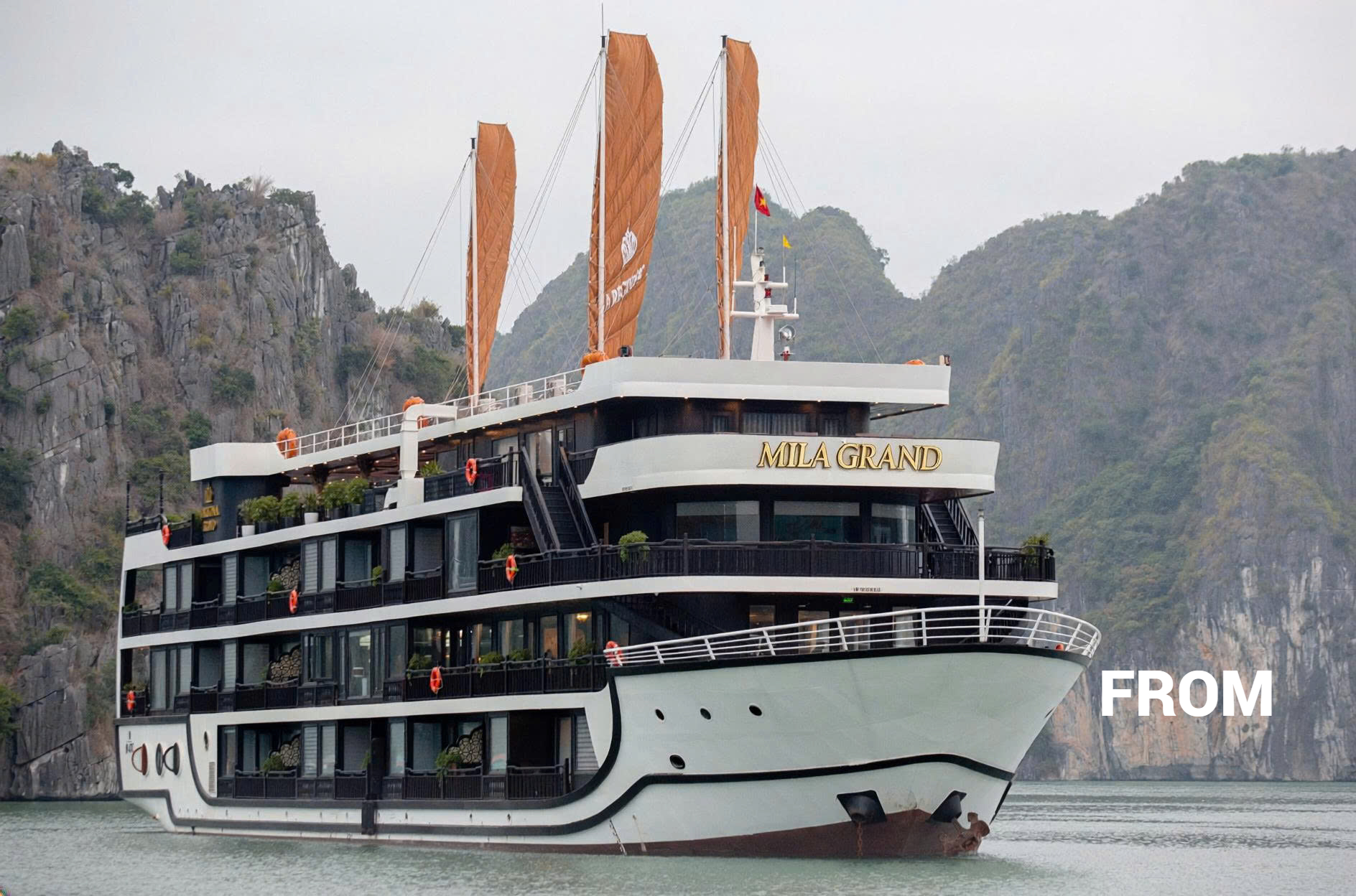 Mila Grand Cruise: Indochine Masterpiece 5 Star in Lan Ha Bay